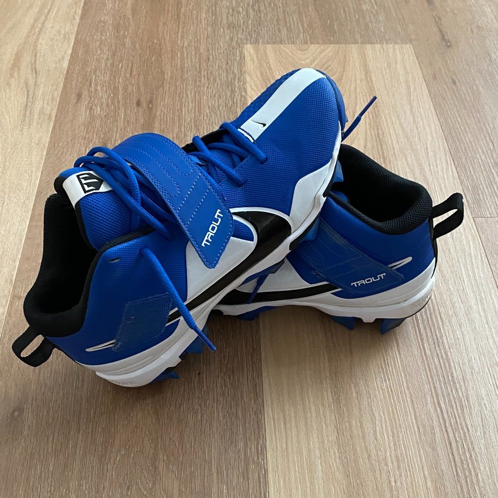 Nike Force Mike Trout Cleats Blue/White Men's Size 9